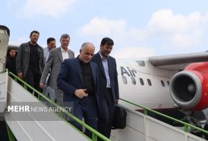 وزیر دادگستری وارد گیلان شد