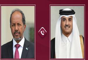 رایزنی تلفنی امیر قطر با رئیس جمهور سومالی