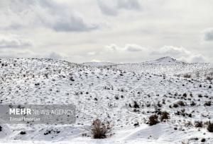 برف و کولاک در  معدن مس دره‌زار سیرجان