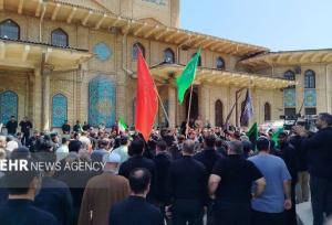 تصاویری از برپایی دسته عزاداری ۲۸ صفر در تالش