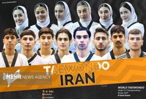 برنامه مبارزات تکواندوکاران امید ایران در رقابت‌های جهانی مشخص شد