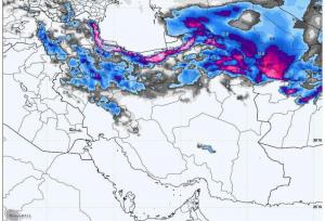 هواشناسی ایران ۲۰ بهمن؛ طوفان، باران و سرمای شدید در انتظار ۲۱ استان