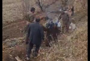 کشف و امحای کوره زغال‌گیری غیرمجاز در محدوده روستاهای قلعه‌گاه و منفرد