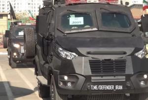 تصاویر خودروی ضد انفجار روسی درسیستان و بلوچستان