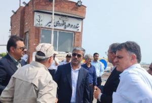 بازدید کارگروه مرزهای رسمی کشور از مجتمع بندری خمیر