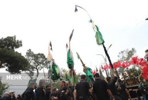 سوگواران دامغانی در مراسم تاریخی یازدهم محرم