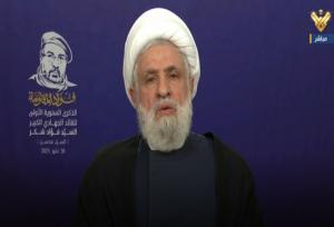 نعیم قاسم: احدی از ما نخواهد تسلیم شویم و سلاح‌مان را به اسرائیل بدهیم