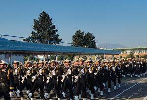 صبحگاه مشترک نیروهای مسلح مازندران به‌مناسبت روز نیروی دریایی