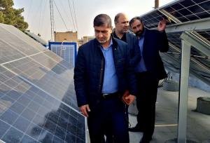 نیروگاه خورشیدی قلعه‌سین گامی مؤثر در تأمین برق پایدار پیشوا