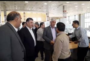 بازدید معاونین گمرک ایران و هیئت همراه از گمرک پرویزخان