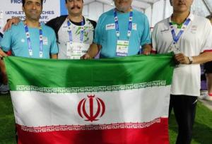 کسب دهمین مدال جهانی پارادوومیدانی ایران با قهرمانی جوانمردی