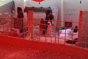 نمایشگاه «بیت الزهرا (س)» در گناوه برپا شد