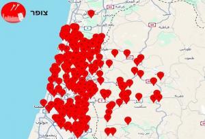عبور موشک ایرانی بر فراز قدس و فرار نظامیان صهیونیست در شرق نابلس+فیلم