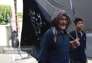 مراسم پیاده روی دلدادگان حسینی دامغان