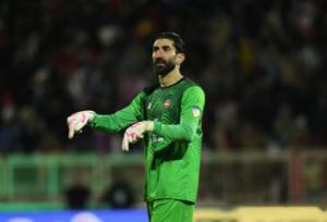 استوری علیرضا بیرانوند پس از بازی تراکتور - پرسپولیس