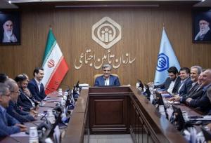 تکریم و معارفه مدیرکل دفتر مدیرعامل سازمان تأمین اجتماعی برگزار شد