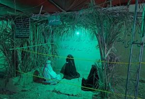 برپایی نمایشگاه «بیت الزهرا (س)» به مناسبت ایام فاطمیه در گناوه