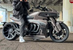 وقتی موتورسیکلت به یک شاهکار هنری تبدیل می‌شود