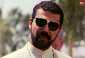 تصویری از پسر صدام حسین در استادیوم فوتبال