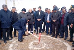 نیروگاه خورشیدی ۱۰ مگاواتی کارخانه سیمان مارگون کلنگ‌زنی شد