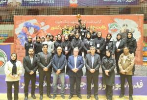 کسب مقام سوم بانوان ووشوکار آذربایجان شرقی در مسابقات قهرمانی کشور