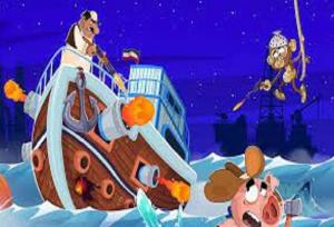 نماد خوک برای اسرائیل در بازی موبایلی ایرانی «نبرد میرزا»