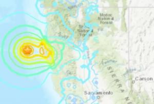 زلزله ۷ ریشتری در سواحل کالیفرنیا و هشدار وقوع سونامی