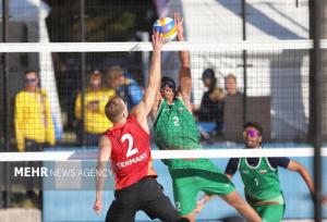 شکست تیم «ب» والیبال ساحلی ایران برابر اتریش