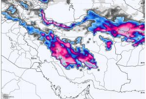 ورود سامانه بارشی جدید به کشور از سه‌شنبه؛ تشدید بارش‌های در ۲۲ استان