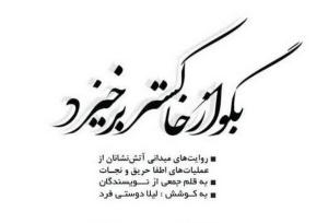 کتاب «بگو از خاکستر برخیزد» در زنجان رونمایی شد