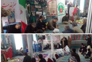 جشن انقلاب و میز خدمت در روستای ایرانخواه برگزار شد
