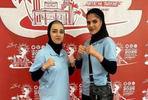 کسب  دو مدال دختران ایران در مسابقات جهانی موی تای