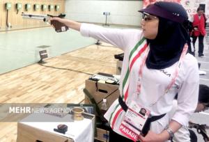 دختران تیرانداز در تپانچه ۱۰ متر فینالیست شدند 