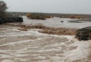 جاری شدن سیلاب در مسجدسلیمان