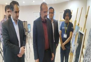 اختتامیه نمایشگاه هنرهای تجسمی گچساران با نمایش ۶۰ اثر فاخر برگزار شد