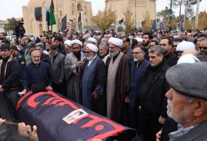 تشییع پیکر  آیت‌الله سید محمد شاهچراغی(ره) در دامغان