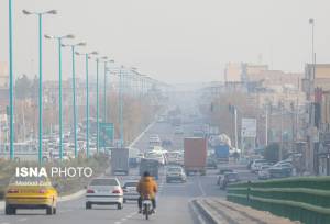 هوای یزد آلوده می‌شود