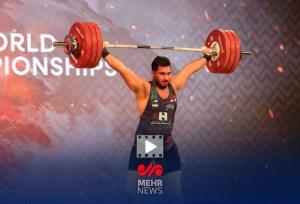 ملی پوش وزنه برداری ایران: شرمنده مردم شدم