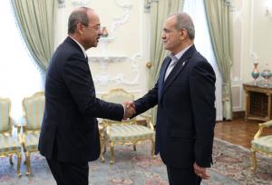 دیدار نخست وزیر ازبکستان با رئیس‌جمهور