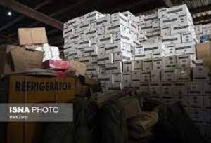 کشف و ضبط بیش از ۴۰ تن کالای اساسی احتکارشده در شهرستان دهگلان