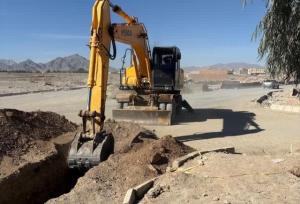 آغاز پروژه گازرسانی به روستاهای شهرستان زاهدان