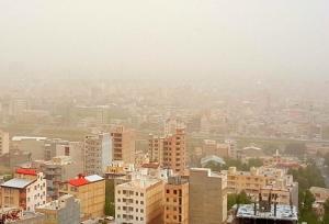 افزایش غلظت آلاینده‌های جوی و کاهش دید افقی در شیراز