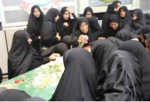 وداع و تشییع پیکر شهید والامقام گمنام در دامغان