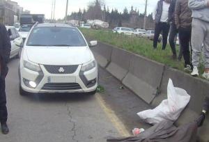 برخورد سواری با عابر پیاده یک فوتی برجا گذاشت