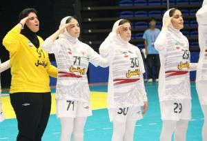 دختران هندبال ایران پنجم آسیا شدند