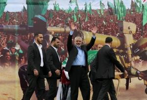 مراسم گرامیداشت شهید هنیه با حضور کاروان ورزشی ایران وفلسطین