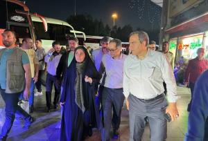 بازدید شبانه وزیر راه از ترمینال مسافربری جنوب تهران