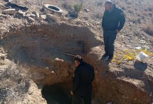 بازداشت حفاران غیرمجاز حین حفاری در یکی از محوطه‌های تاریخی دامغان