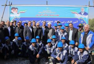 آغاز عملیات ساخت ۱۸ مدرسه در ورزقان با حضور استاندار آذربایجان شرقی