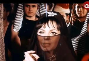 چهره «فروزان» در نقش «زلیخا» در فیلم «یوسف و زلیخا»